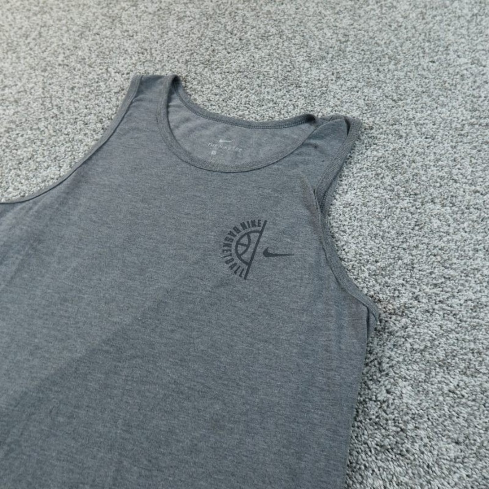 Nike Shirt Mens L Gray Tank Top The Nike Tee Dri Fit‎ Performance Athletic Gym